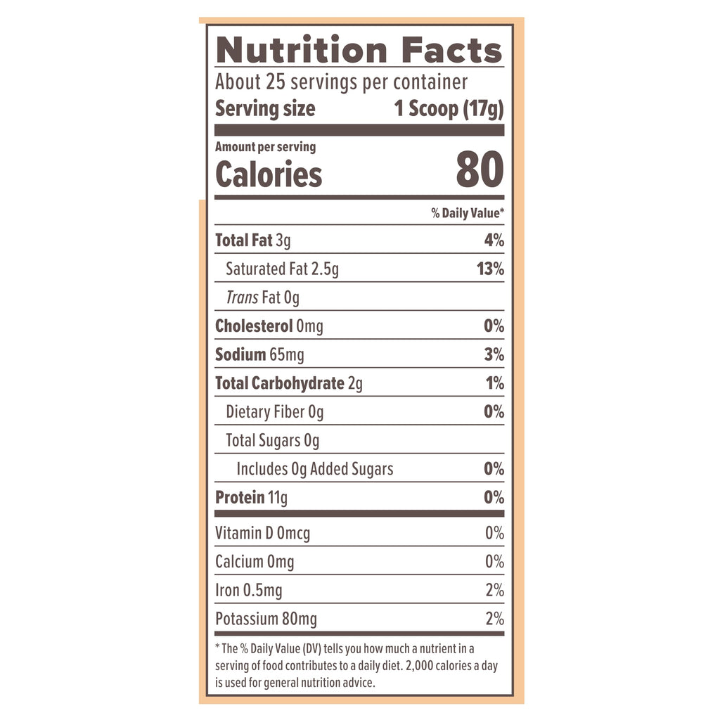 Primal Kitchen Peanut Butter Flavor Collagen Fuel Drink Mix 14.3 oz