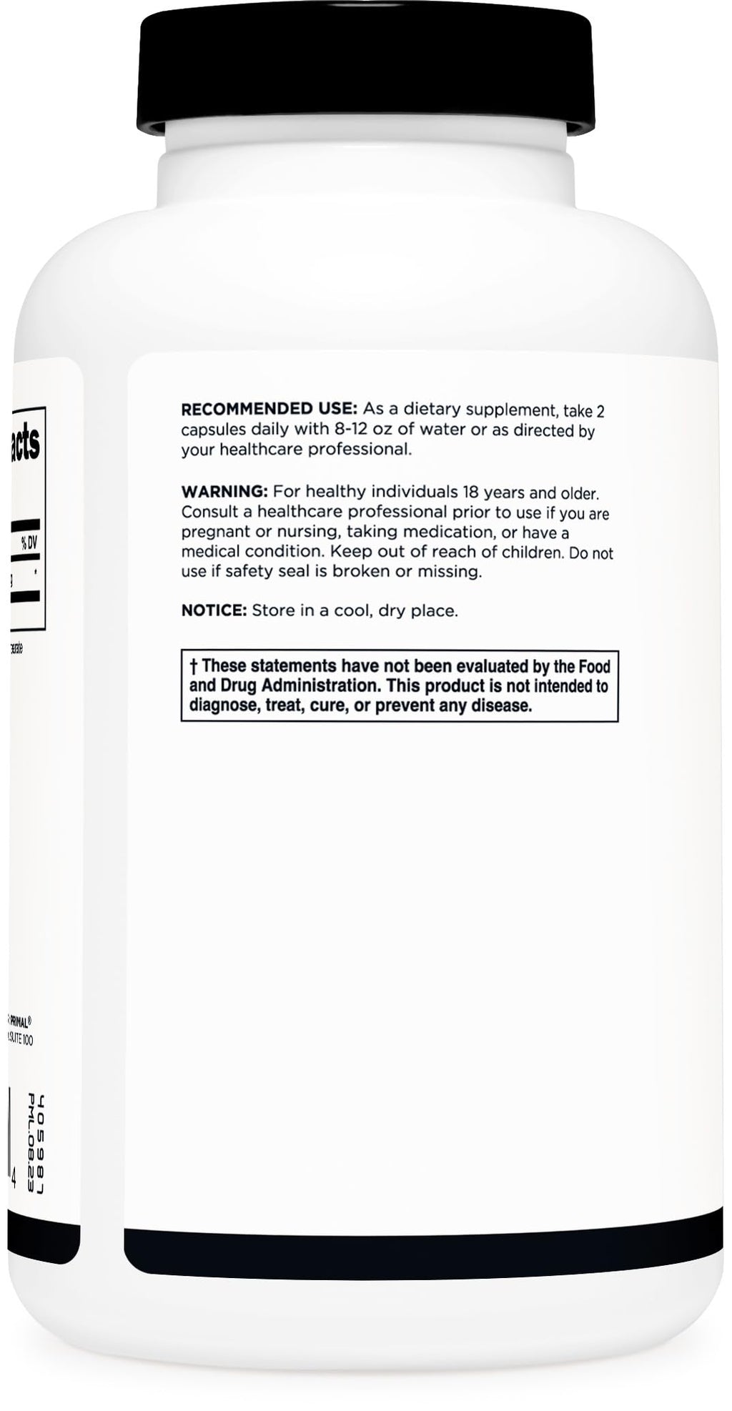 Primal L-Citrulline Capsules (180 Capsules, 1,500 mg Per Serving) | Premium L-Citrulline Supplement