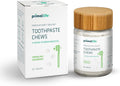 Primal Life Organics Dirty Mouth Chews – Nano-Hydroxyapatite Whitening (60 ct, Sparkling Spearmint)