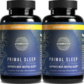 Primal Sleep 2 Pack by Primal Harvest – 120 Capsules (Valerian, L-Tryptophan, GABA, Chamomile, Melatonin 3 mg)
