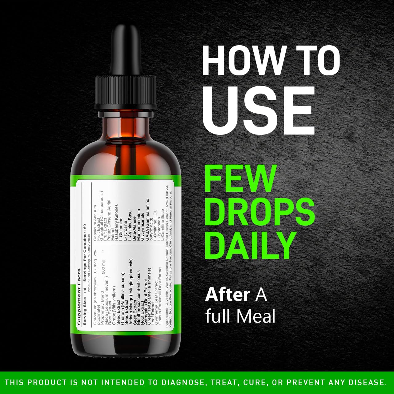 (2 Pack) Prime Drops for Men - Liquid All Natural | Maximum Strength PrimeDrops Formula - 2 Bottles for 2 Months