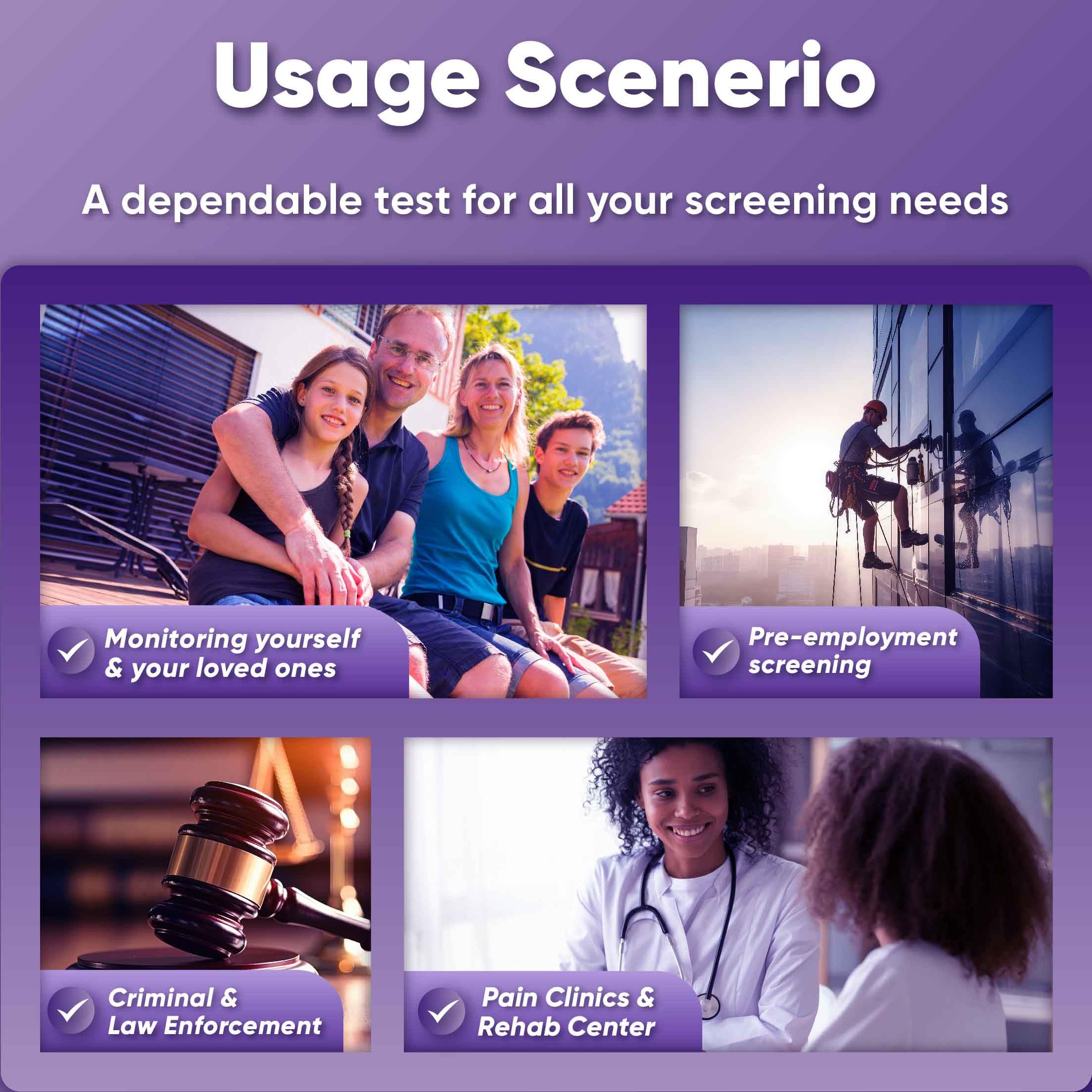 Prime Screen [5 Pack] 10 Panel Urine Drug Test Kit - Testing Instantly for THC (Marijuana), BZO (Benzos), MET (Meth), PCP (Phencyclidine), MTD, AMP, BAR, COC, OPI, MDMA - WDOA-3104