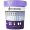 Prime Screen Urine Drug Test Cup 16-Panel Kit – 25 Pack (AMP, BAR, BUP, BZO, COC, mAMP, MDMA, MOP/OPI, MTD, OXY, PCP, THC, ETG, FTY, TRA, K2) – CDOA-9165EFTK