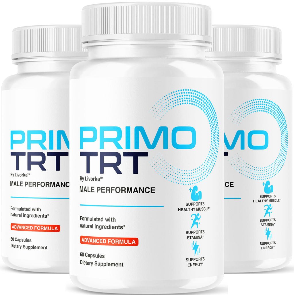 3-Pack Primo TRT Pills – Official PrimoTRT for Men (180 Capsules)