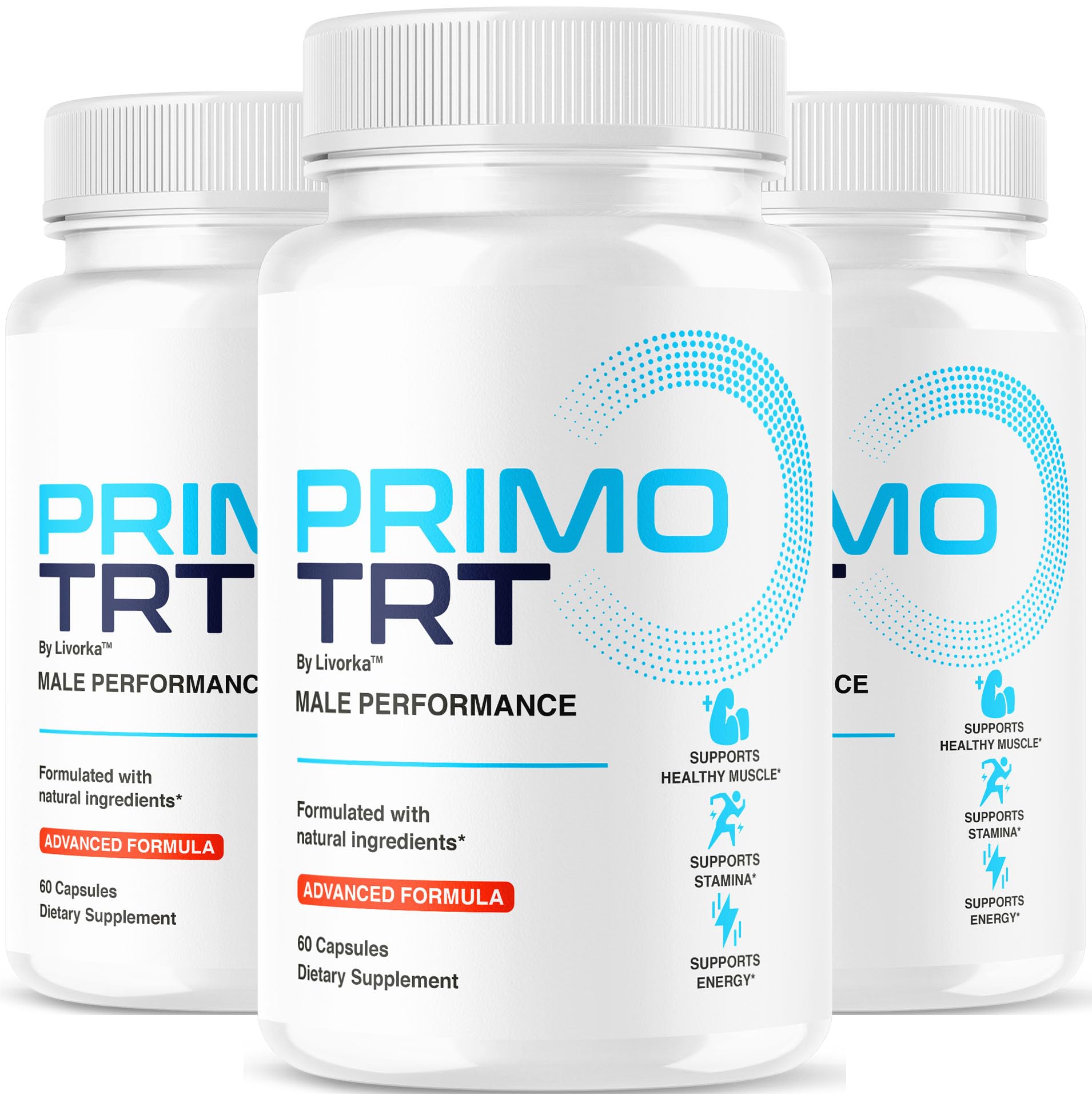 3-Pack Primo TRT Pills – Official PrimoTRT for Men (180 Capsules)