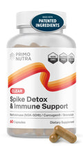 PRIMONUTRA Spike Detox with NSK-SD Nattokinase, Bromelain, Curcugen & Molecular Hydrogen