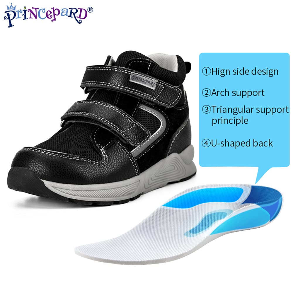Princepard Orthopedic Shoes for Toddlers & Kids — High-Top Corrective Sneakers with Arch & Ankle Support