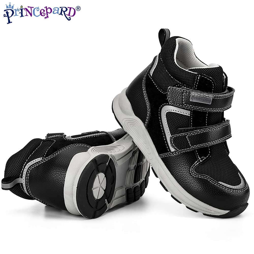 Princepard Orthopedic Shoes for Toddlers & Kids | Arch & Ankle Support High-Top Sneakers