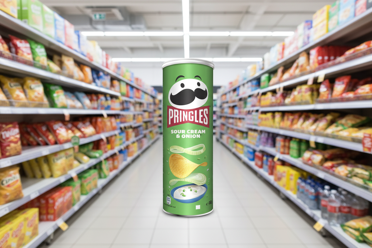 19 x Pringles Sour Cream & Onion 165G