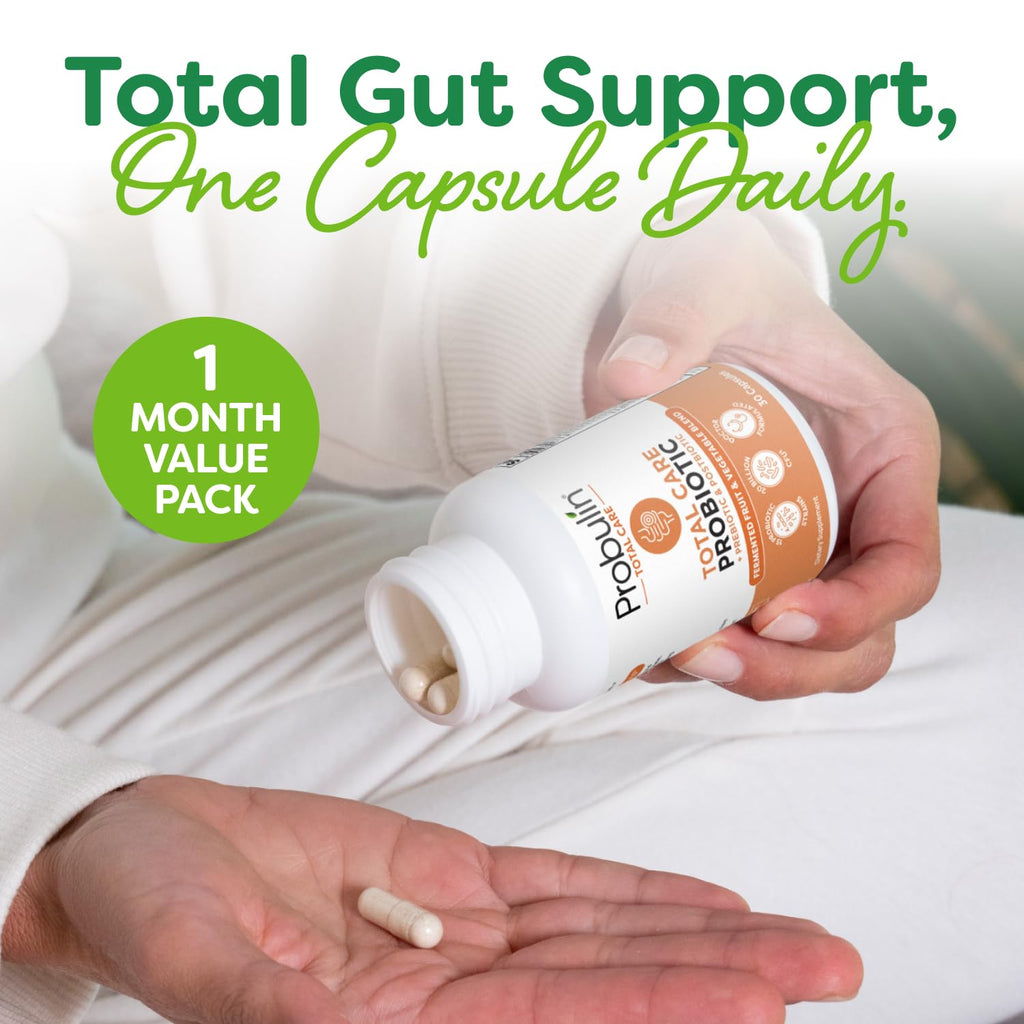 Probulin Total Care Probiotic – 20B CFU, Vegan, 30 Count