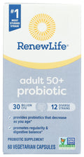PROBIOTIC 30B UF | Renew Life Ultimate Flora 50+ Probiotic, 60 Ct