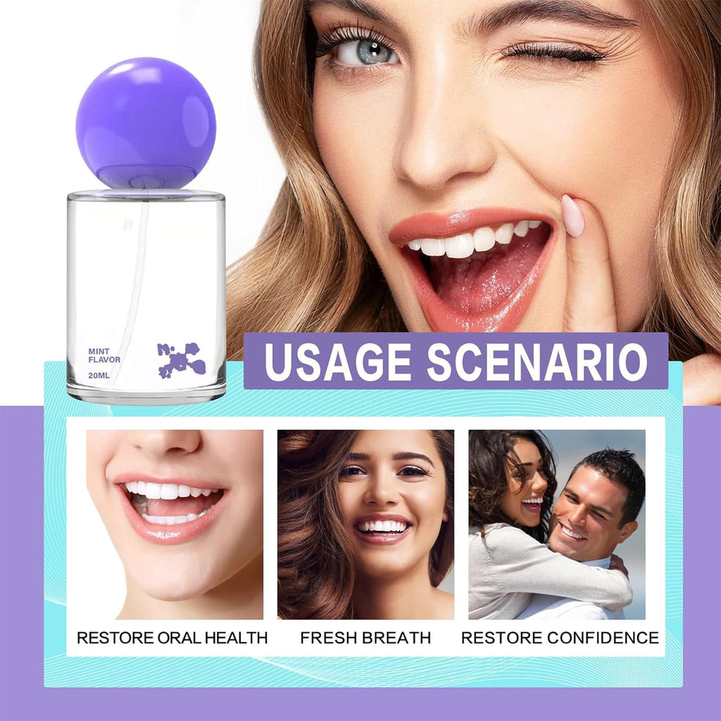 Probiotic Oral Spray – Portable, Travel-Sized Fresh Breath, 1 Pack