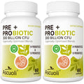 Ascuoli Probiotics for Women & Men – 300B CFU, 24 Strains, 15 Organic Herbs, 120 Veg Capsules