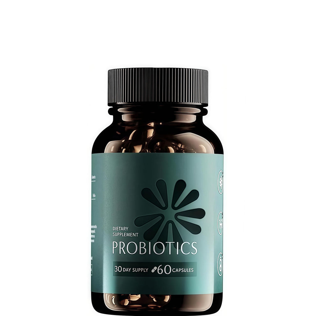 Probiotics - Digestive Health Probiotic with Xylooligosaccharides | Vegan, Gluten Free, 60 Delayed-Release Capsules