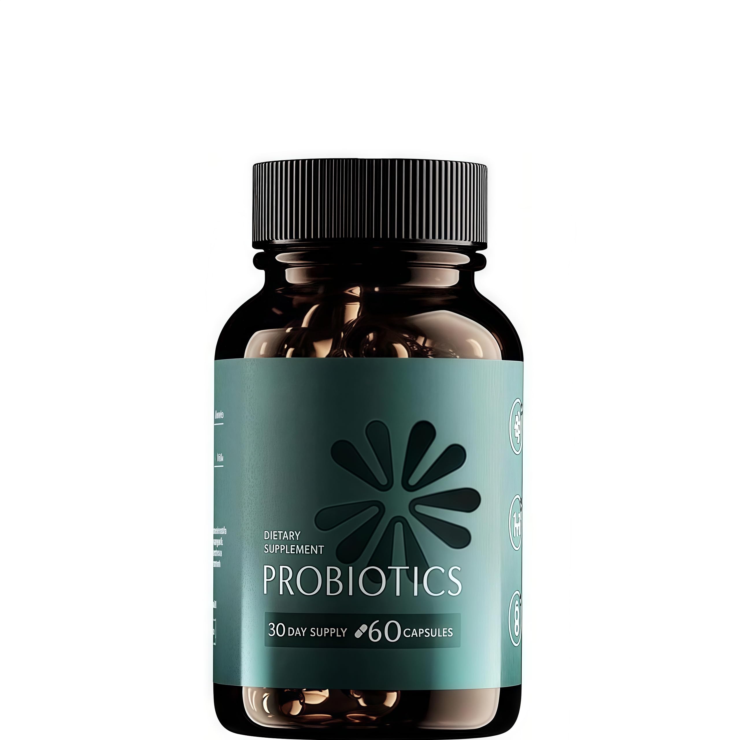 Probiotics - Digestive Health Probiotic with Xylooligosaccharides | Vegan, Gluten Free, 60 Delayed-Release Capsules