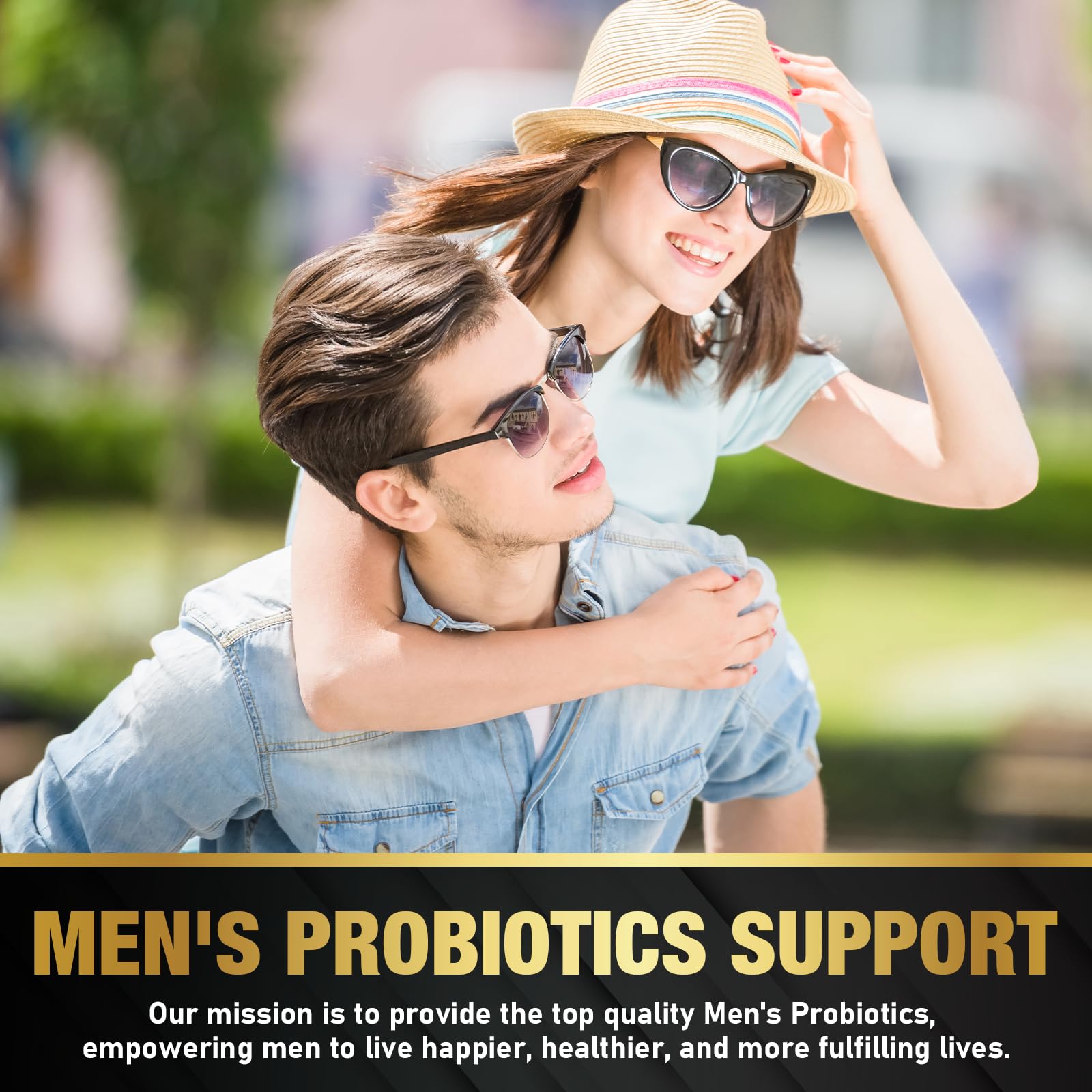 Probiotics for Men 500B CFU – 16-in-1 Probiotic (Digestive & Immune Health, 60 Caps)