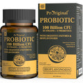 Probiotics with Prebiotics – 100B CFU, 35 Strains, Organic & Vegan (60 capsules)
