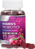 Probiotics for Women Gummies with Cranberry - 3 Billion CFU, 6 Strains