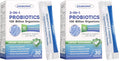ZEBORA Probiotics for Women & Men – 100B CFU, 15 Strains, Prebiotics & Enzymes (Pack of 2)