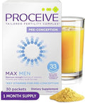 Proceive Max Men Fertility Supplement – 30 Orange Flavor Packets