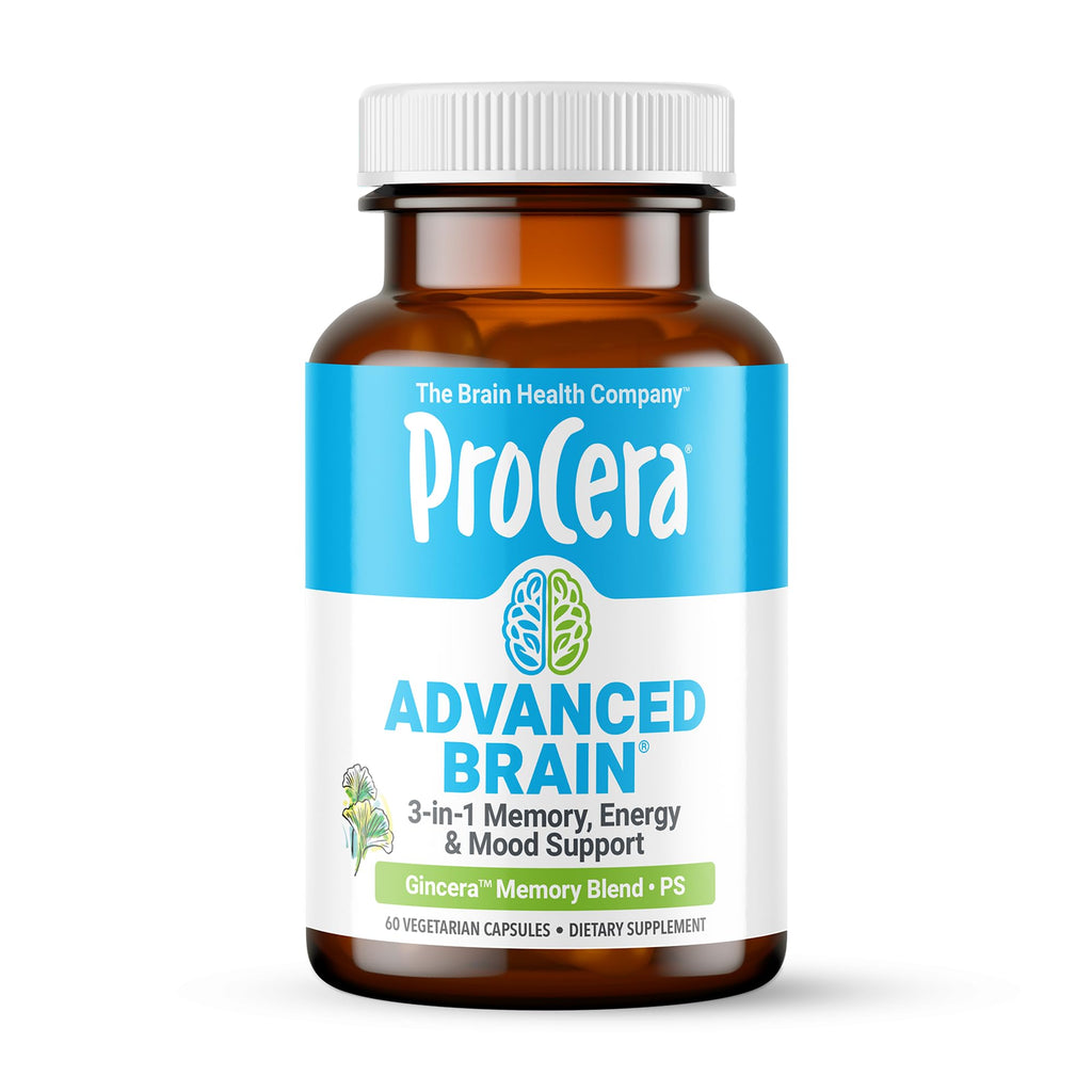 Procera Advanced Brain – Fast Acting Memory & Focus Supplement – 60 Count