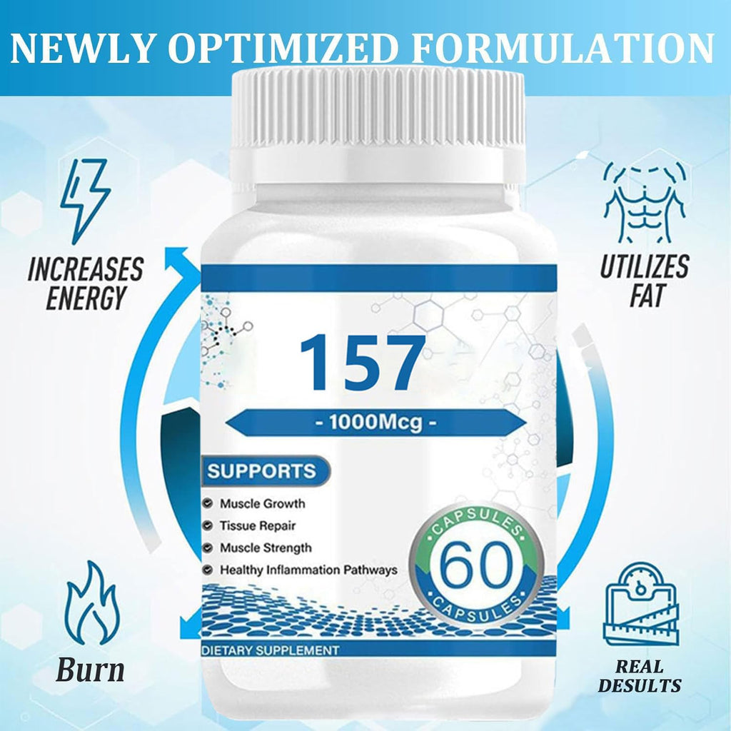 MILIZHIWU 157 Non-GMO Gluten Free – 2-Bottle Bundle (120 capsules per bottle)