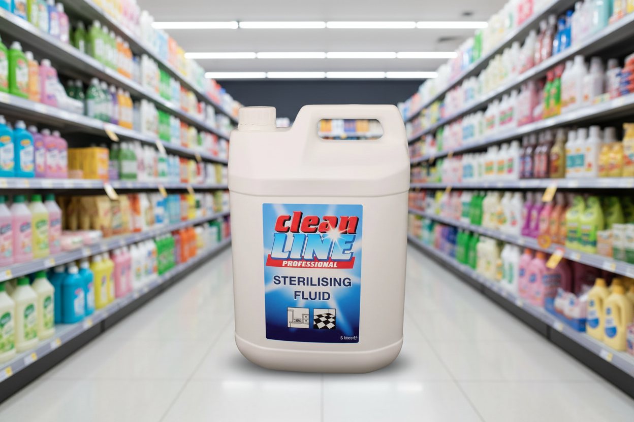 Clean Line Professional Sterilising Fluid 5 Litres