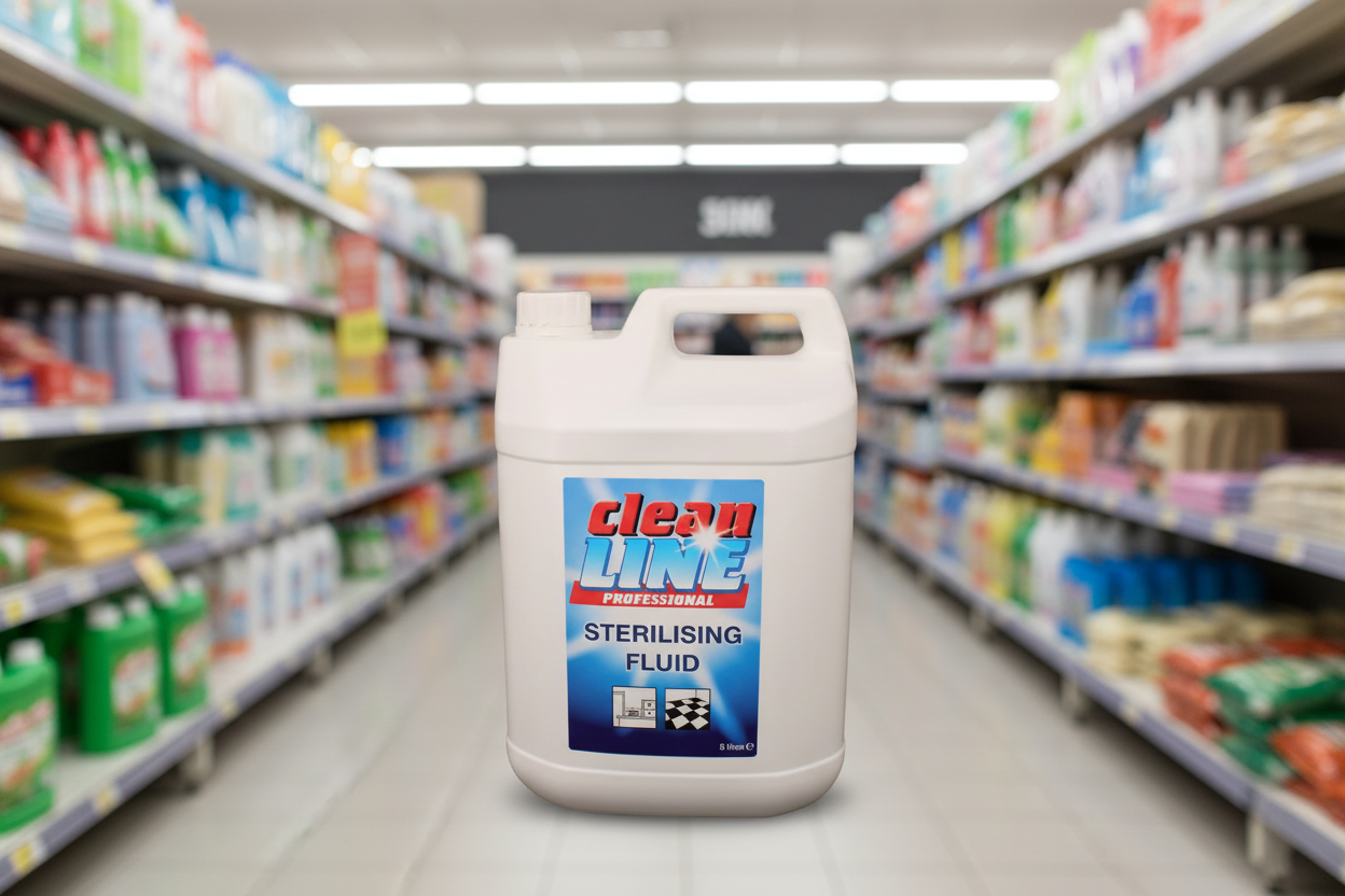 2 x Clean Line Professional Sterilising Fluid 5 Litres