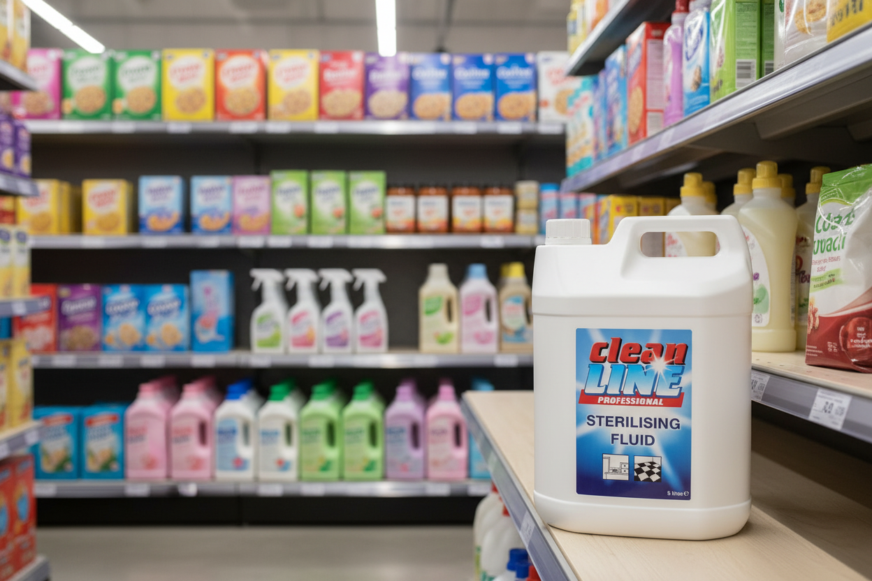 Clean Line Professional Sterilising Fluid 5 Litres