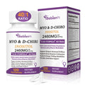 13-in-1 Myo-Inositol & D-Chiro Inositol for Women – PCOS, Hormonal Balance, 40:1 Ratio, 120 Veg Caps