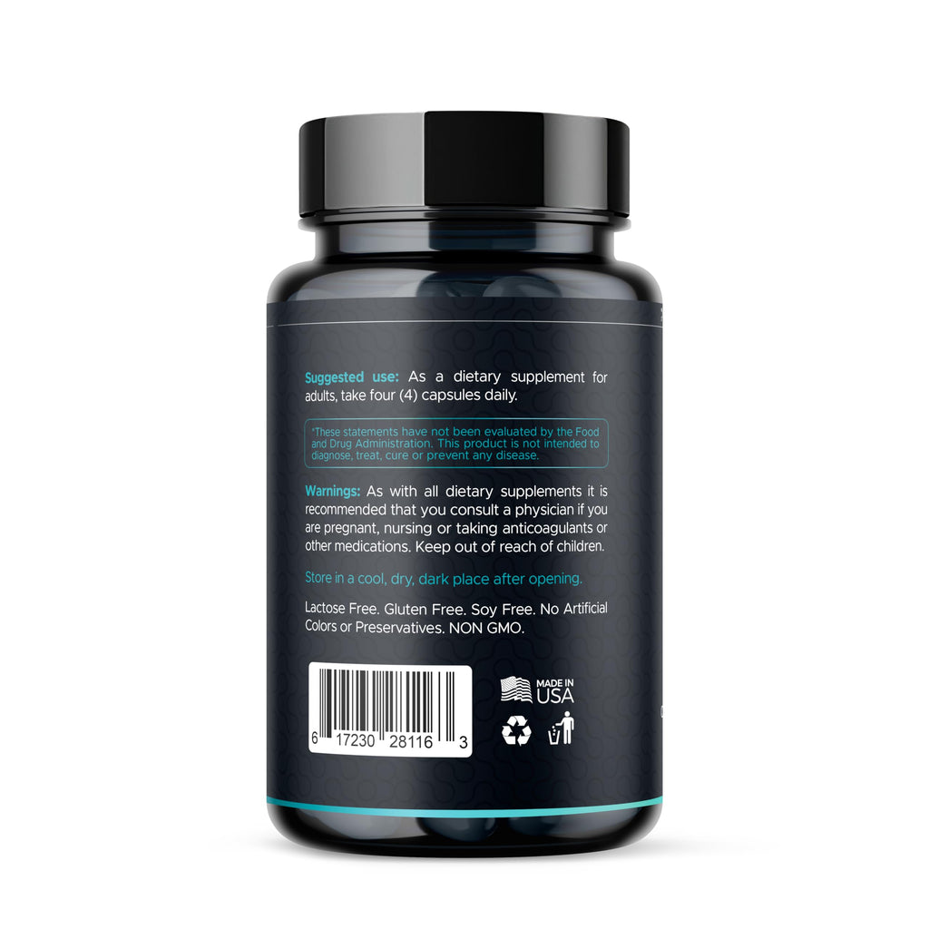 Premium Stem Cell Supplements 1000mg (120 Caps) – Immunity & Anti-Aging with Spirulina & Chlorella