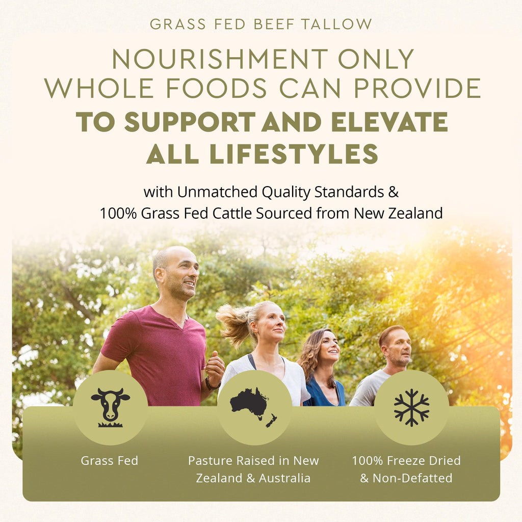 Ancestral Supplements Grass Fed Beef Tallow Capsules 3000mg – Non-GMO | 180 Capsules