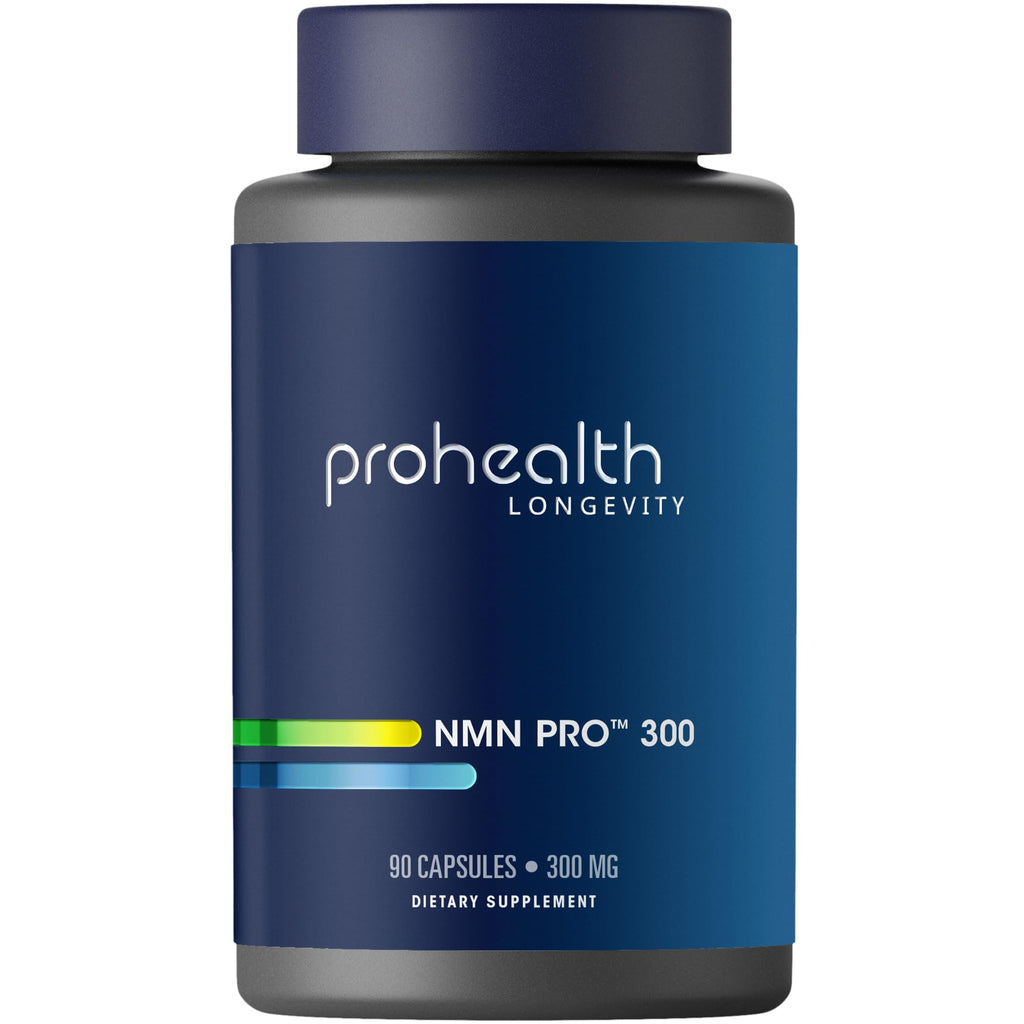 ProHealth NMN Pro 300 (90 Capsules) Clinically Studied Uthever NMN – NAD+ Precursor for Cellular Energy, Mitochondrial Support & Healthy Aging | USA Manufactured