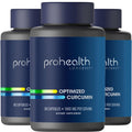 ProHealth Turmeric Curcumin with Longvida – 286x More Bioavailable, 1000 mg per Serving, 60 Caps per Bottle, 3-Pack