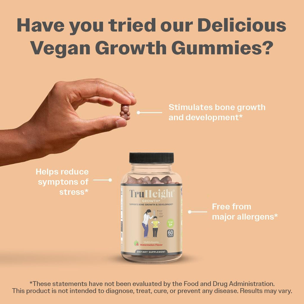 ProHeight TruHeight Growth Gummies – Watermelon for Kids & Teens