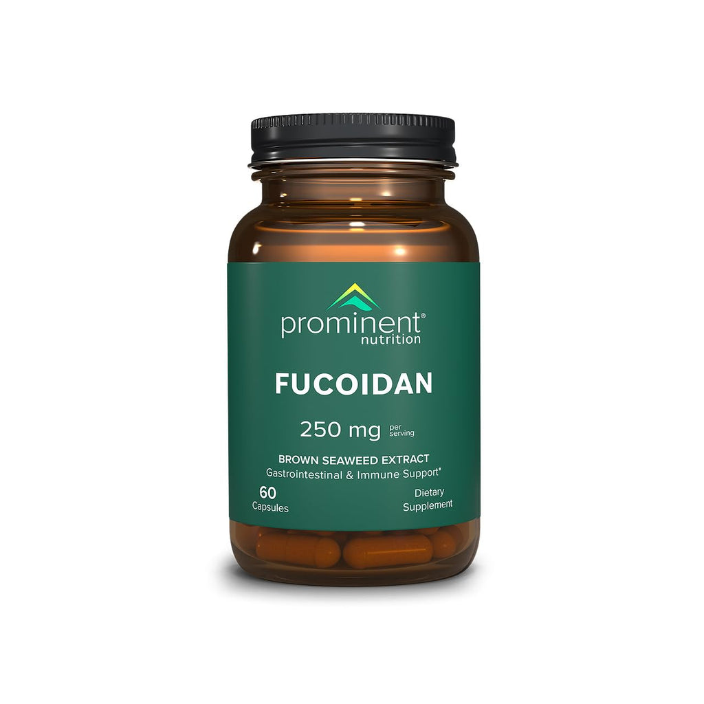 Prominent Nutrition Fucoidan – Gut Health & Immune Support, 250mg, 60 Count | Premium Brown Seaweed Extract
