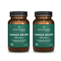 Prominent Ginkgo Biloba 120mg - Memory & Focus Support | Vegan, Non-GMO | 2-Pack