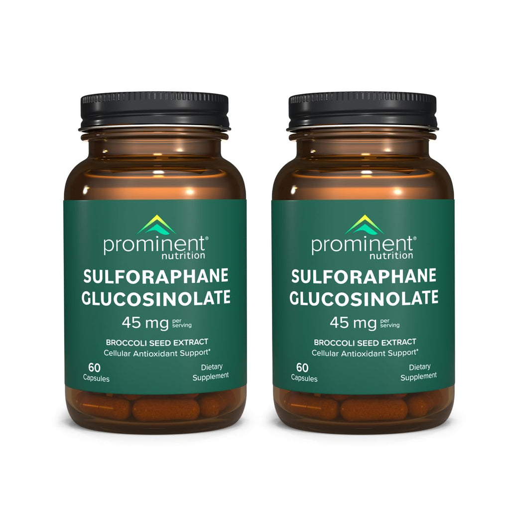 Prominent Nutrition Sulforaphane Glucosinolate Supplement — 45 mg, 2 Pack
