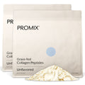 Promix Hydrolyzed Collagen Peptides - Grass-Fed Type I & III, Unflavored, 2 x 2.5 lb | ProMix Nutrition