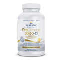 Nordic Naturals ProOmega 2000-D Lemon Flavor | 120 Soft Gels, 2150 mg Omega-3 + 1000 IU D3