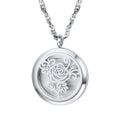 PROSTEEL Diffuser Necklace – Aromatherapy Locket Pendant in Stainless Steel