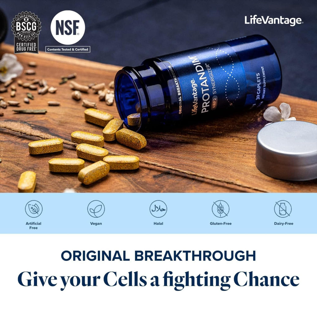 LifeVantage Protandim Nrf2 Synergizer (30 Caps) – 5-Herb Antioxidant Formula