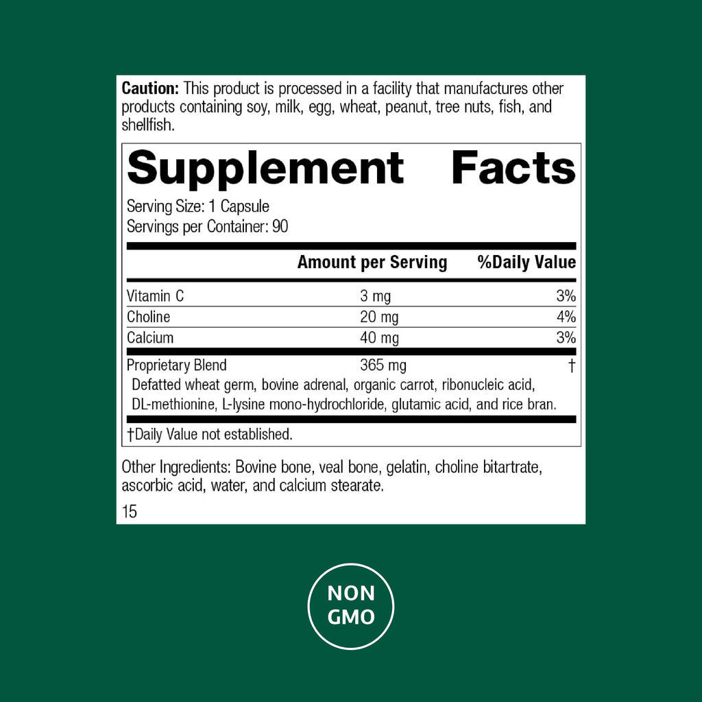 Protefood by Standard Process – Protein Metabolism & Bone Health Support (90 Capsules)