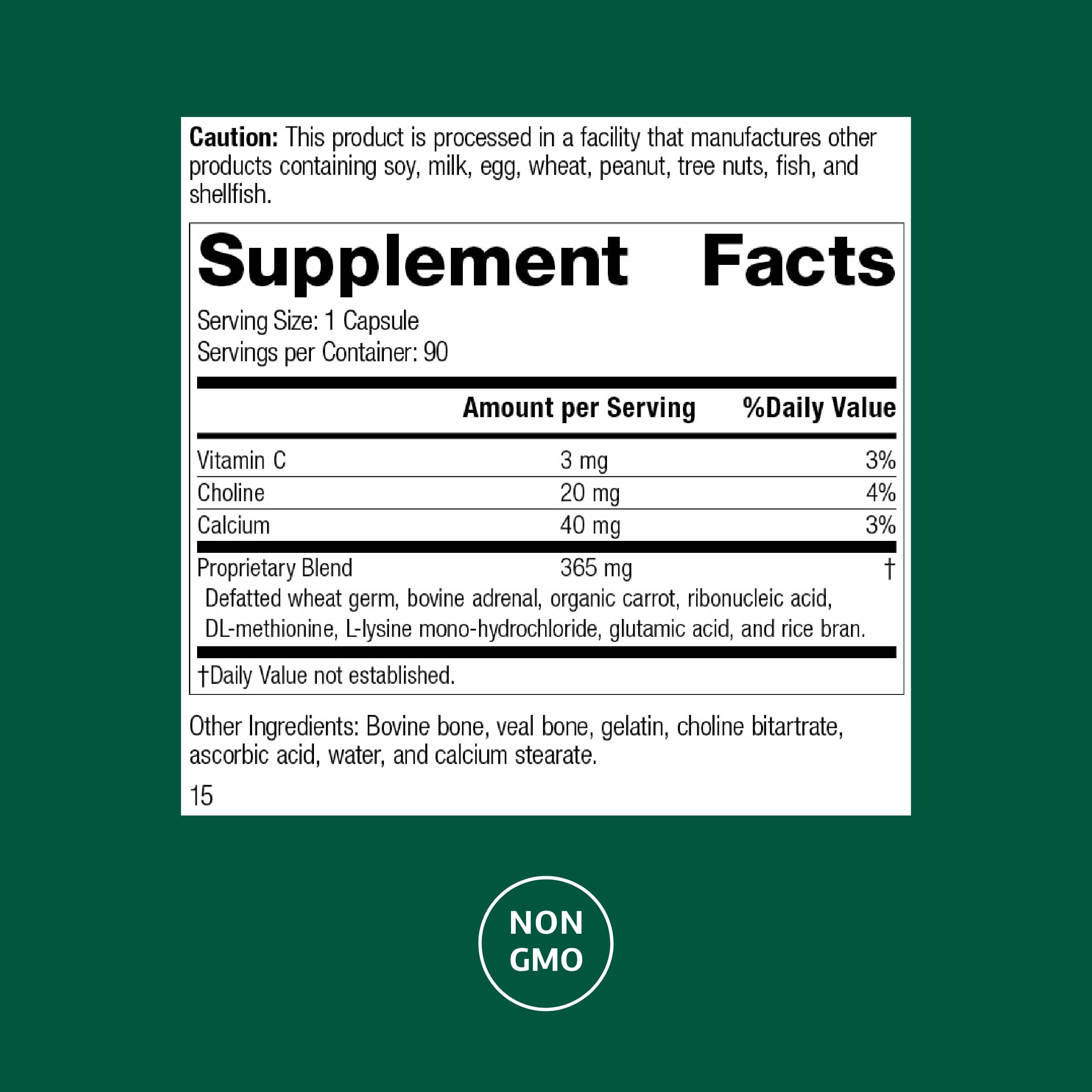 Protefood by Standard Process – Protein Metabolism & Bone Health Support (90 Capsules)