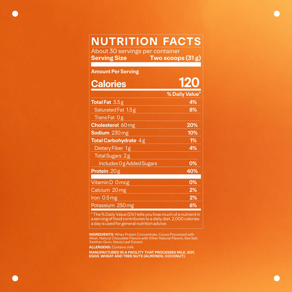 LTH Whey Protein - Grass-Fed Protein Powder with Amino Acids for Lean Muscle & Recovery - Chocolate (30 Servings)