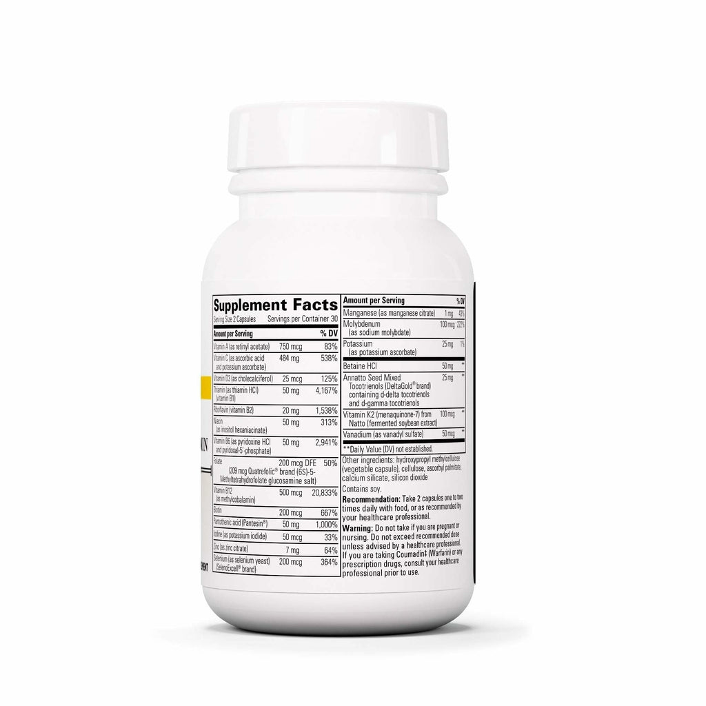 Integrative Therapeutics ProThrivers Wellness Multivitamin – 60 Capsules | Vitamin A, C & B12