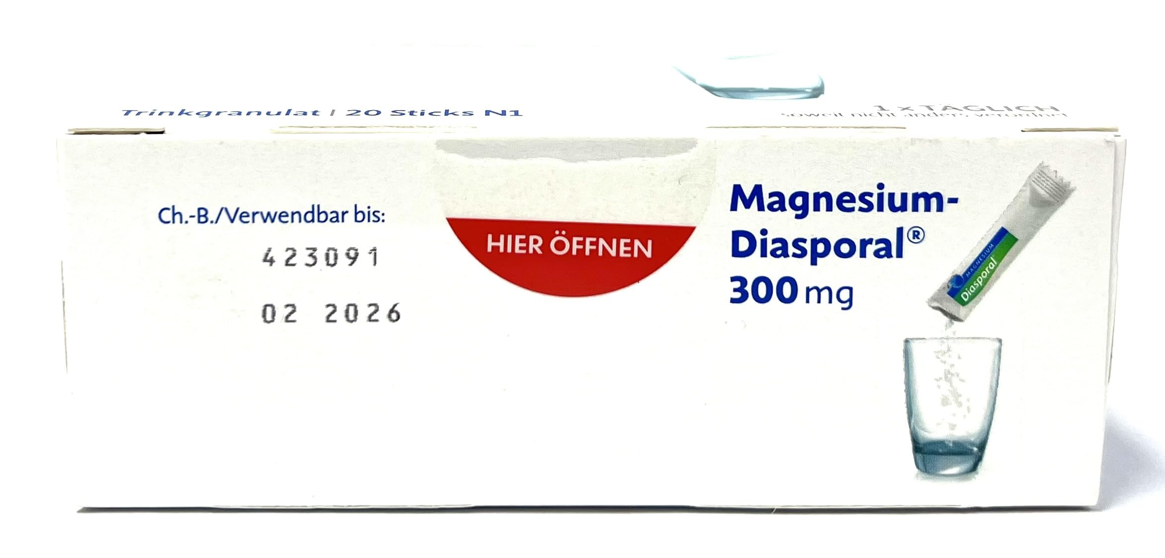 Protina Magnesium Diasporal 300 mg Granules for Oral Solution | Fast-Acting Biocompatible Magnesium