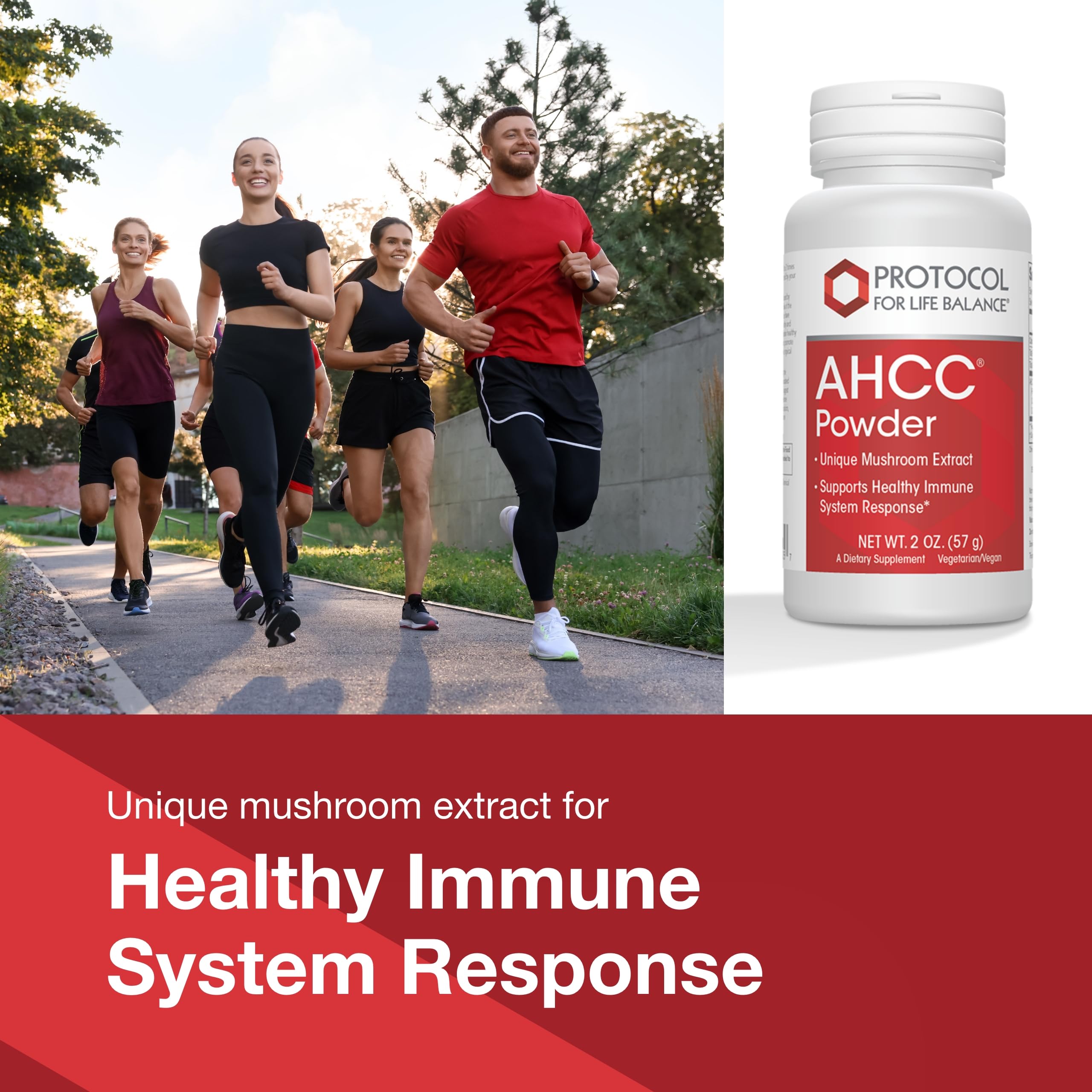 Protocol AHCC Powder – Liver & Immune Support (Mushroom Mycelia Extract, Vegan, Dairy Free) – 2 oz