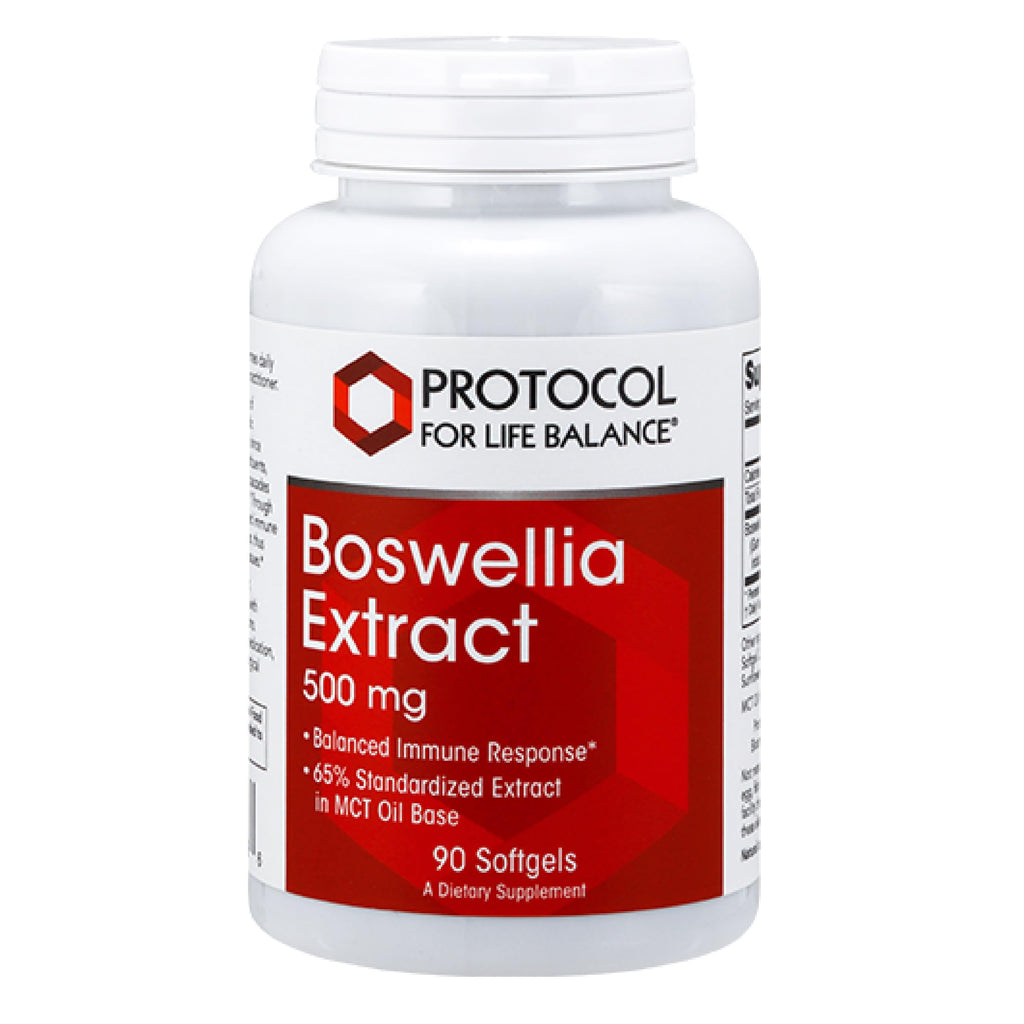 Protocol Boswellia Extract 500 mg – Boswellia Supplement with MCT Oil Base | 90 Softgels