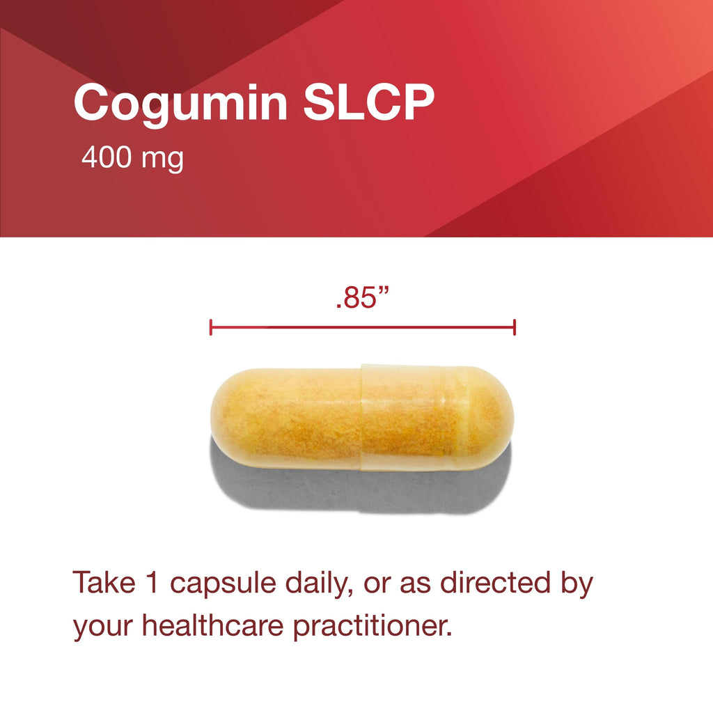 Protocol Cogumin SLCP 400mg Curcumin – Neurological & Cognitive Support – 50 Veg Capsules